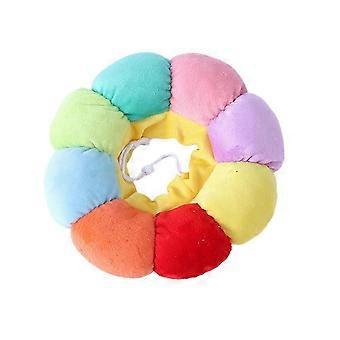 Sunflower Dog Cat Anti-licking Collar Rainbow Pet Neck Pillow-HY