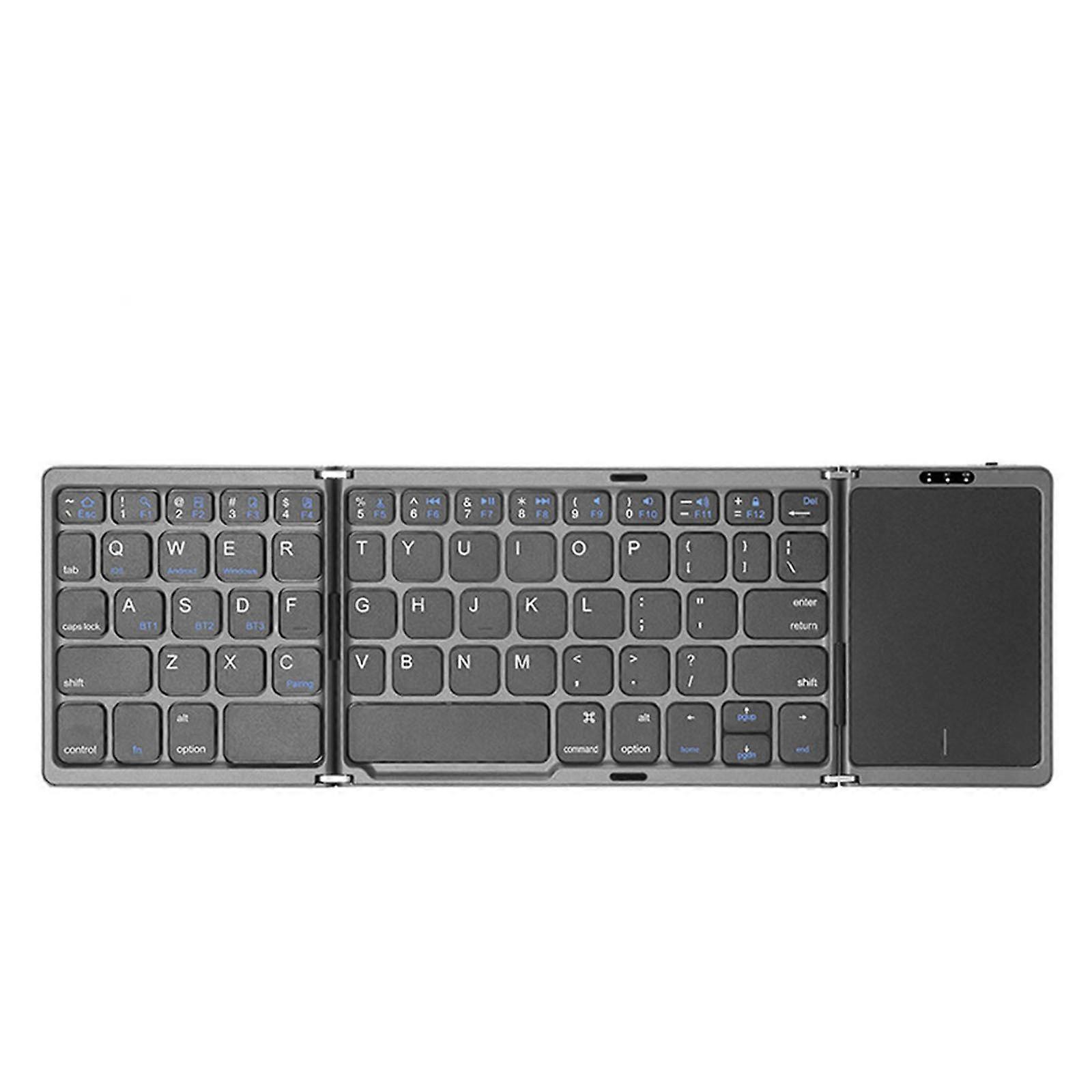 B089T Foldable Bluetooth Keyboard with Touchpad