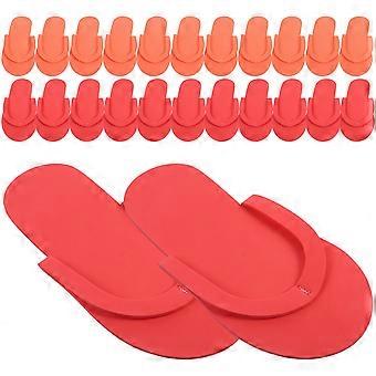 12 Pair Dearfoam Slippers Disposable Flip Flops Travel Slippers Thong Sandals Disposable Slippers