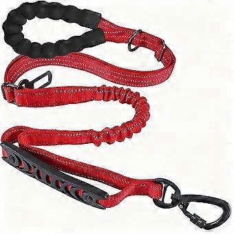 Elac Buffer Shock Absorbing Multi Functional Dog Leash for Medium and Large Dogs Ideal for Running and Walking 26-27