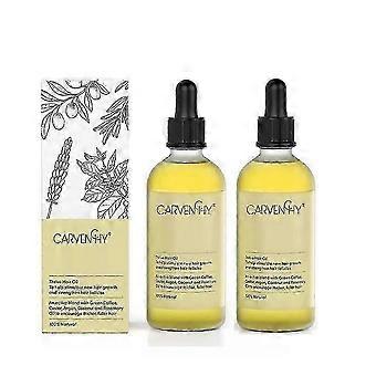 2x 60ml Carvenchy Natural Hair Growth Oil, Veganic Natural Hair Growth Oil Anti Hair Loss Treatments Nutritivo Scalp