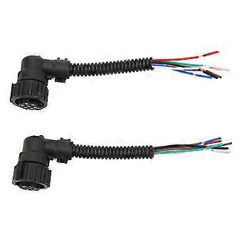 2PCS Rücklicht Kabelbaum Stecker Rücklicht Harness Ersatz für Vauxhall Movano I Vivaro