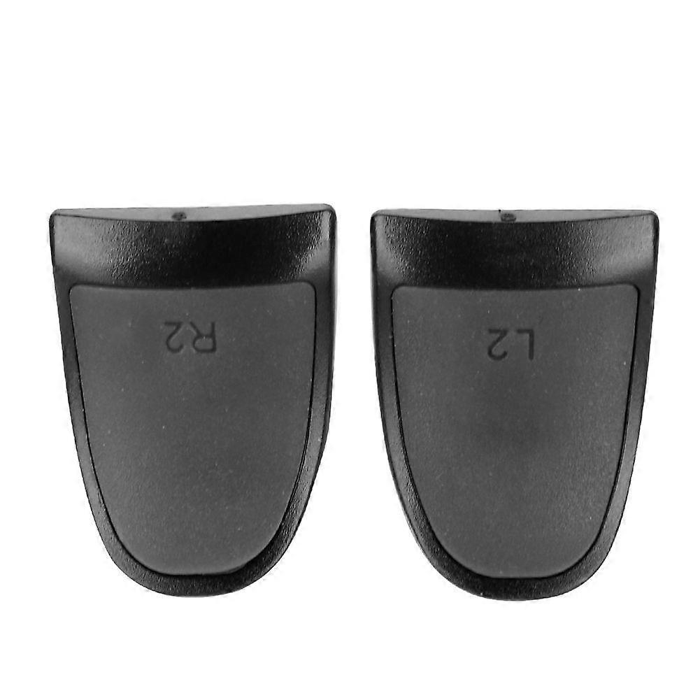 L2 R2 Controller Extenders Buttons Extension Trigger Soft Touch Extended Grips compatible PS4 (Black)