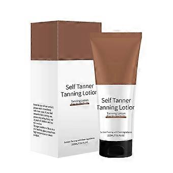 Loción bronceadora sin sol Natural Glow, bronceador hidratante, loción corporal autobronceadora reafirmante Natural Glow, humectante bronceador sin sol, Lightwe