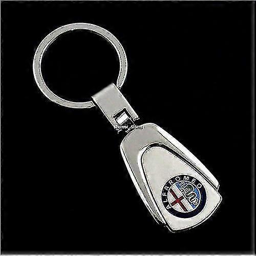 Alfa Romeo Keyring Key Ring Keyring Chain Silver