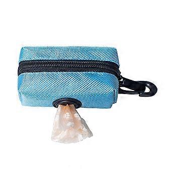 Hundekotbeutelhalter, auslaufsicherer Abfallbeutelspender, hygienischer Halter für Hundekotbeutel mit Karabinerhaken für Leine