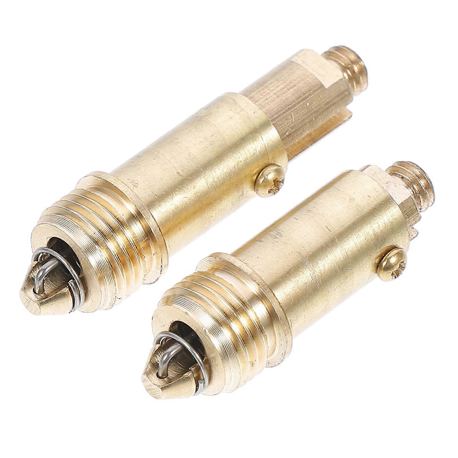 2pcs Pop-up Bolt Drain Waste Click Clack Bolt Replacement Push Spring Plug