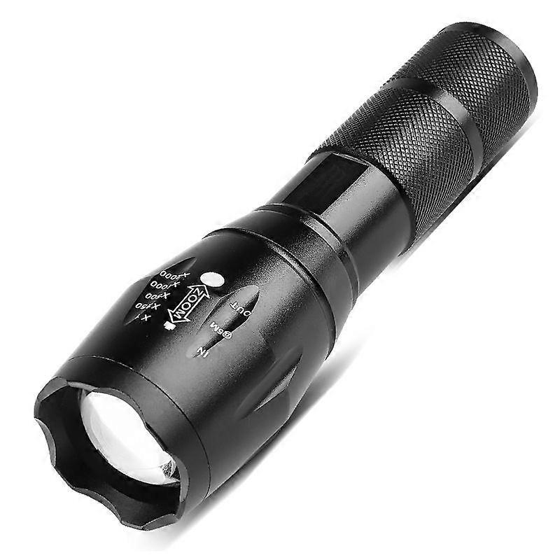 T6 LED Flashlight Zoomable Tactical Torch 5 Modes
