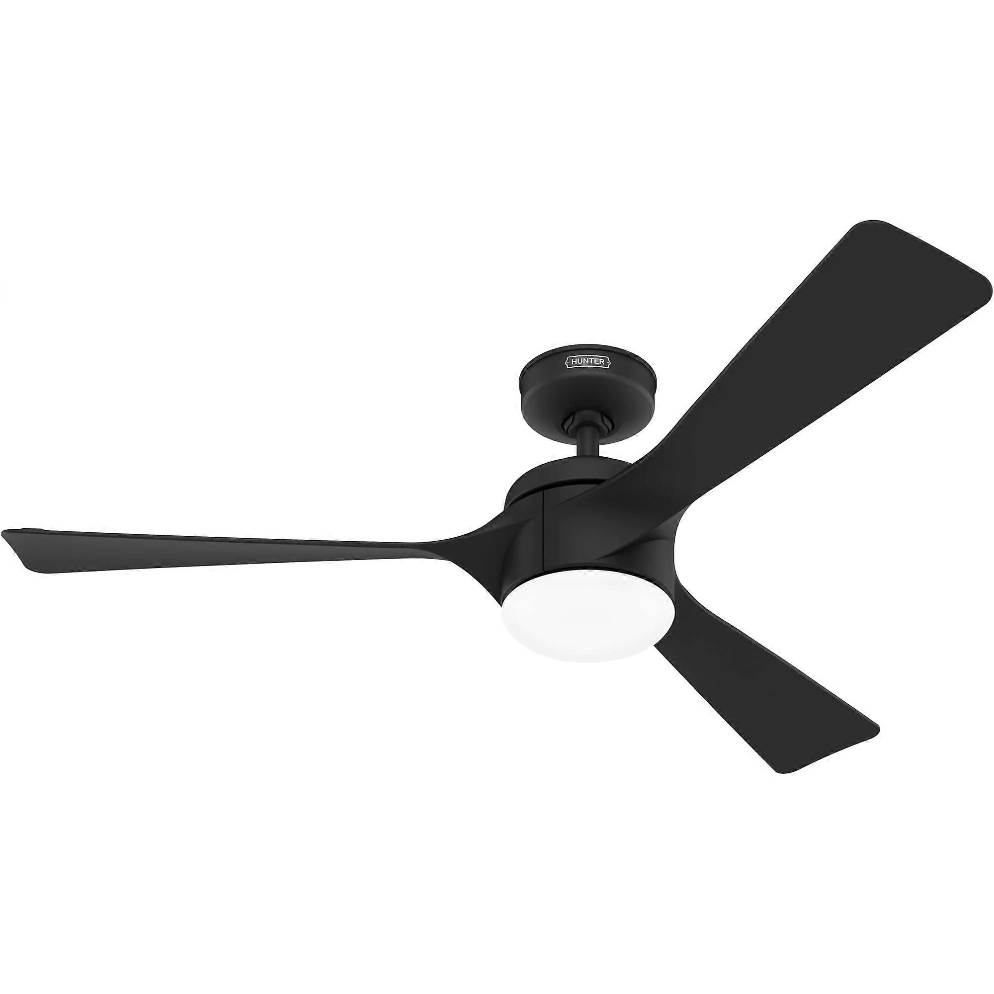 DC Deckenventilator Rosedale Schwarz mit LED