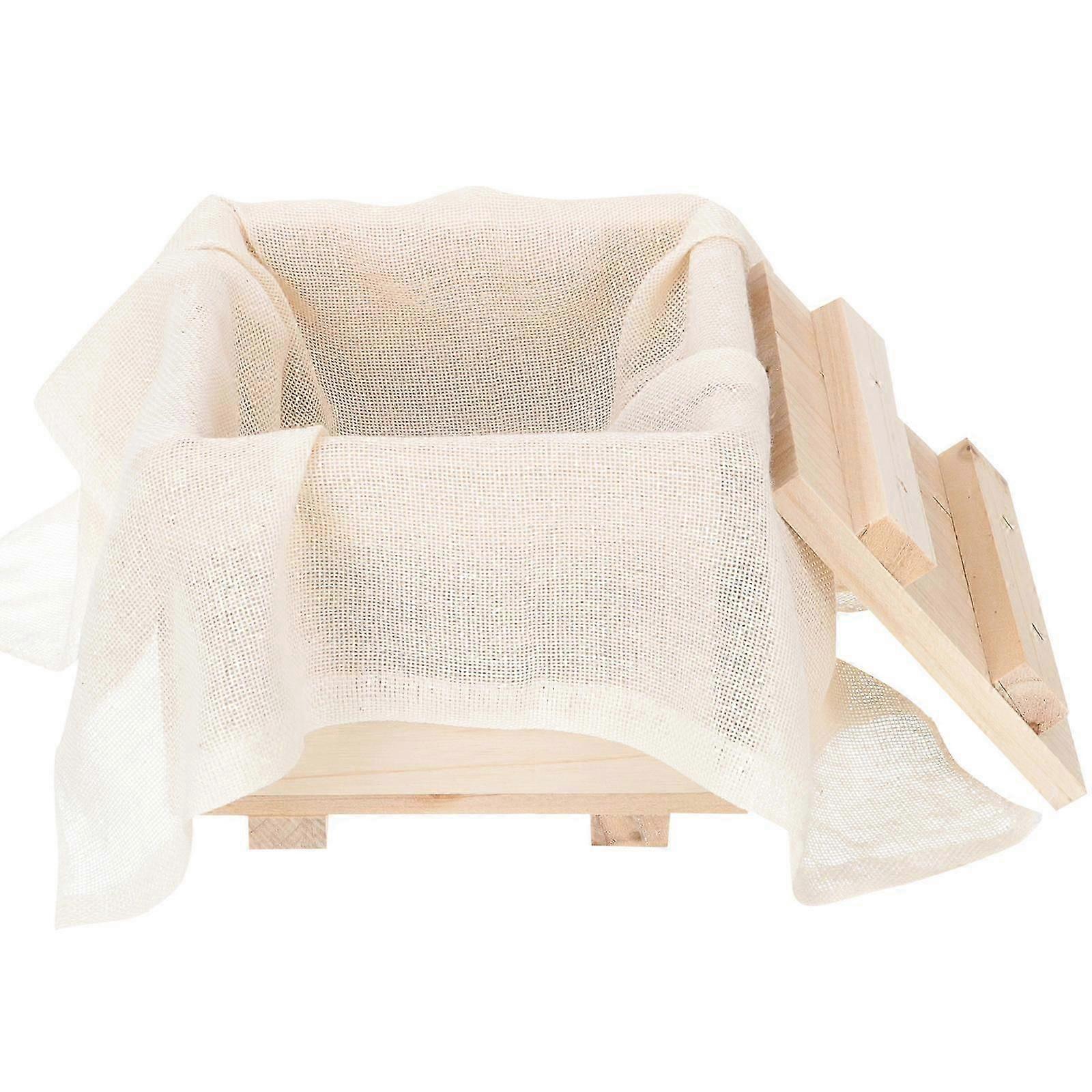 Tofu Press Multi-Function Wooden Tofu Making Mold for Home Use