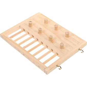 Hamster Toy Wooden Chewing Accessory for Cage Exercise 5Pcs Pack