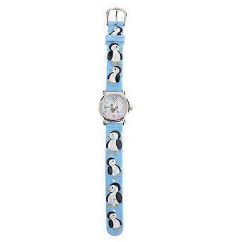 Mädchen Uhr Kleines Kind Uhr Pinguin Form 20 x 3 x 1cm Präzise Zeitmessung 1Pc