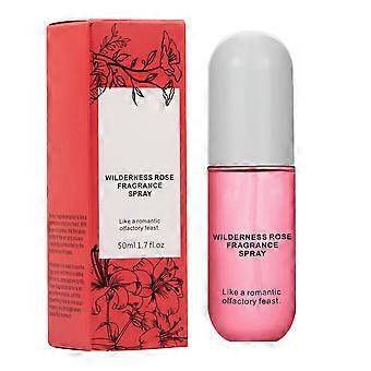 Hair and Body Perfume Spray, Long Lasting Coconut Vanilla and Pink Wild Rose, Travel Size for All