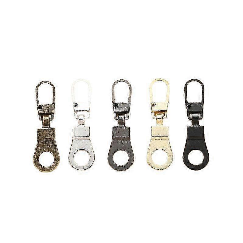 Pull pin compatible with runner compatible with zipper 5 pcs Multicolor