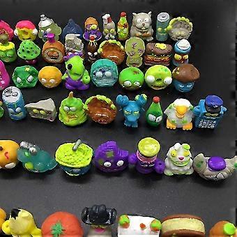20/100pcs Zomlings Trash Puppen Sammlung Modell Spielzeug 3cm Soft Grossery Gang Müll Action Figur Spielzeug für Kinder Geburtstag Geschenk Geschenk für Kind