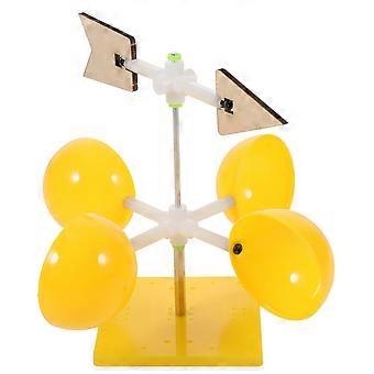 Windfahne DIY Montagemodell Kinder Lustiges wissenschaftliches Experiment Spielzeug Lernspielzeug