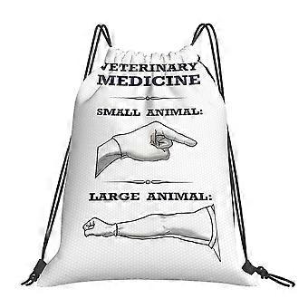 1pc a Drawstring Bag Designed for Veterinary Medicine, Suitable for Both Large And Small Animals, Perfect for Sports Or -Cqazw