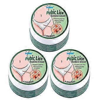 Schamläuse-Krätze-Behandlungen Creme Wirksame Anti-Juckreiz-Creme für den Intimbereich Unwohlsein Sanft Sicher für empfindliche Haut Für die Körperpflege