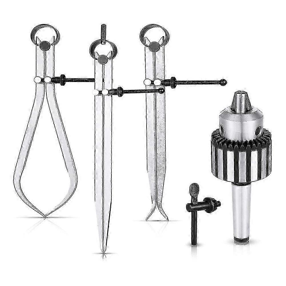 5 Pieces Spring Caliper Toolincludes Drill Chuck Drill Press Woodworking Tools Fo
