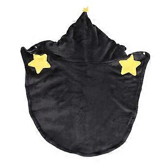 Cape polaire pour chien, manteau chaud, confortable et doux en flanelle pour chiens et chats, idéal pour l'hiver et le froid, taille L