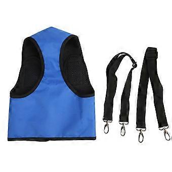 Dog Lift Harness Oxford Cloth Front Legs Lifting Pet Lift Sling Support with Hook and Loop for Elderly Disabled Dogs L