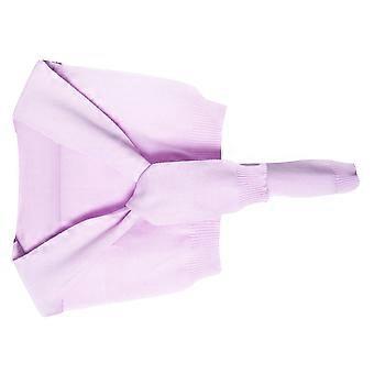 Purple Scarf Fake Collar Shawl for Women Fashionable Knotted Knitting 2Pcs