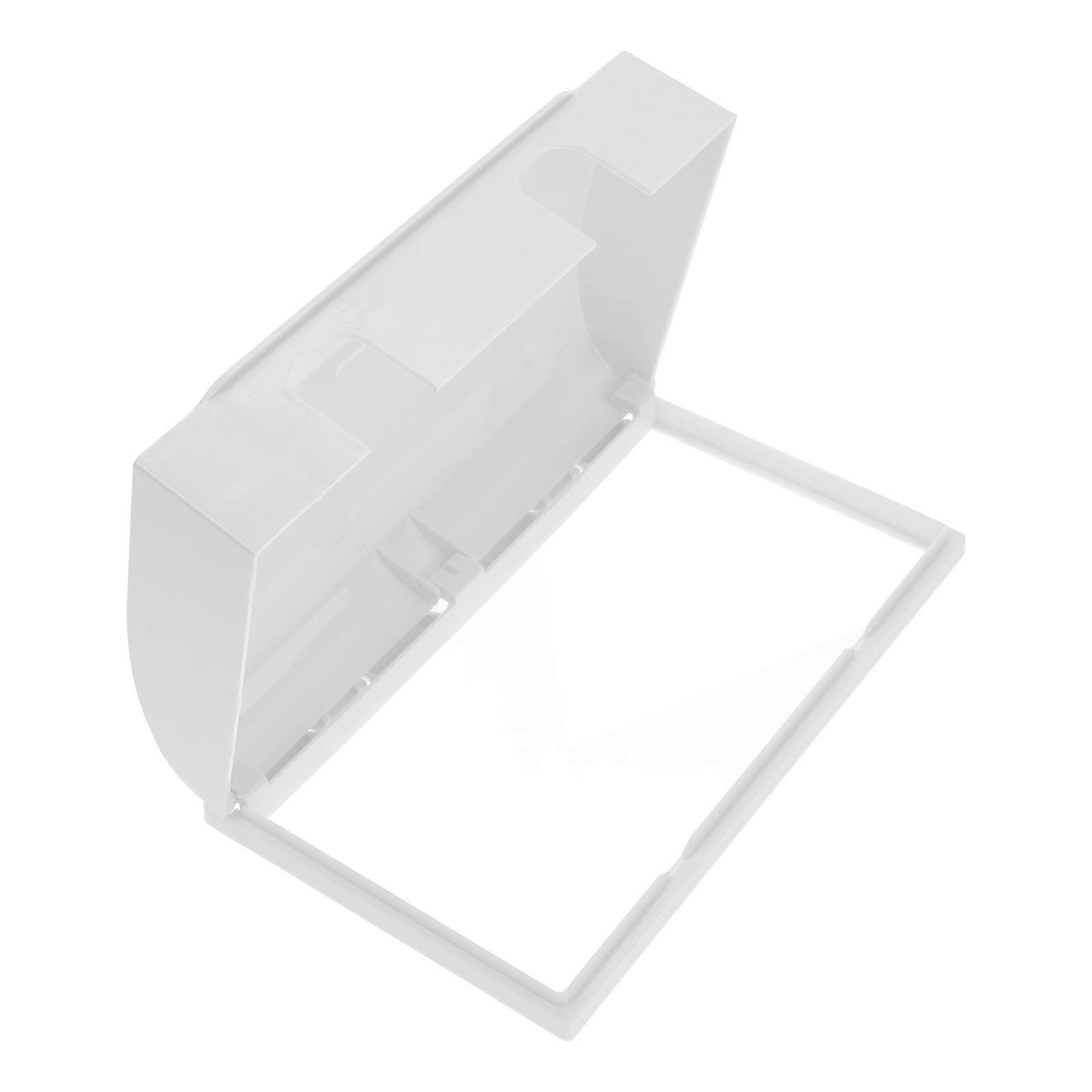 Wall Socket Cover for Protective Use Waterproof White ABS