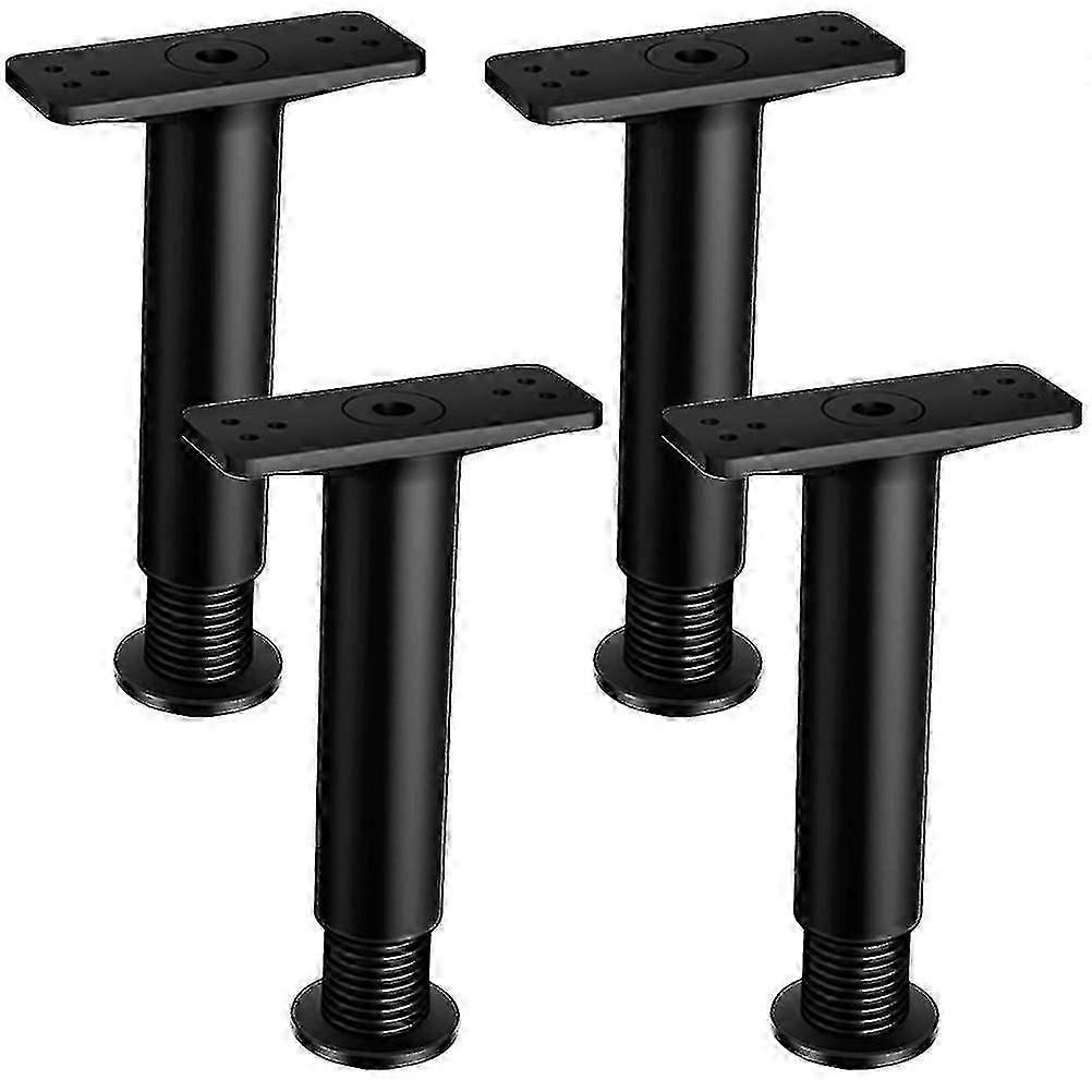 4pcs Adjustable Height Bed Frame Legs Center Support Legs