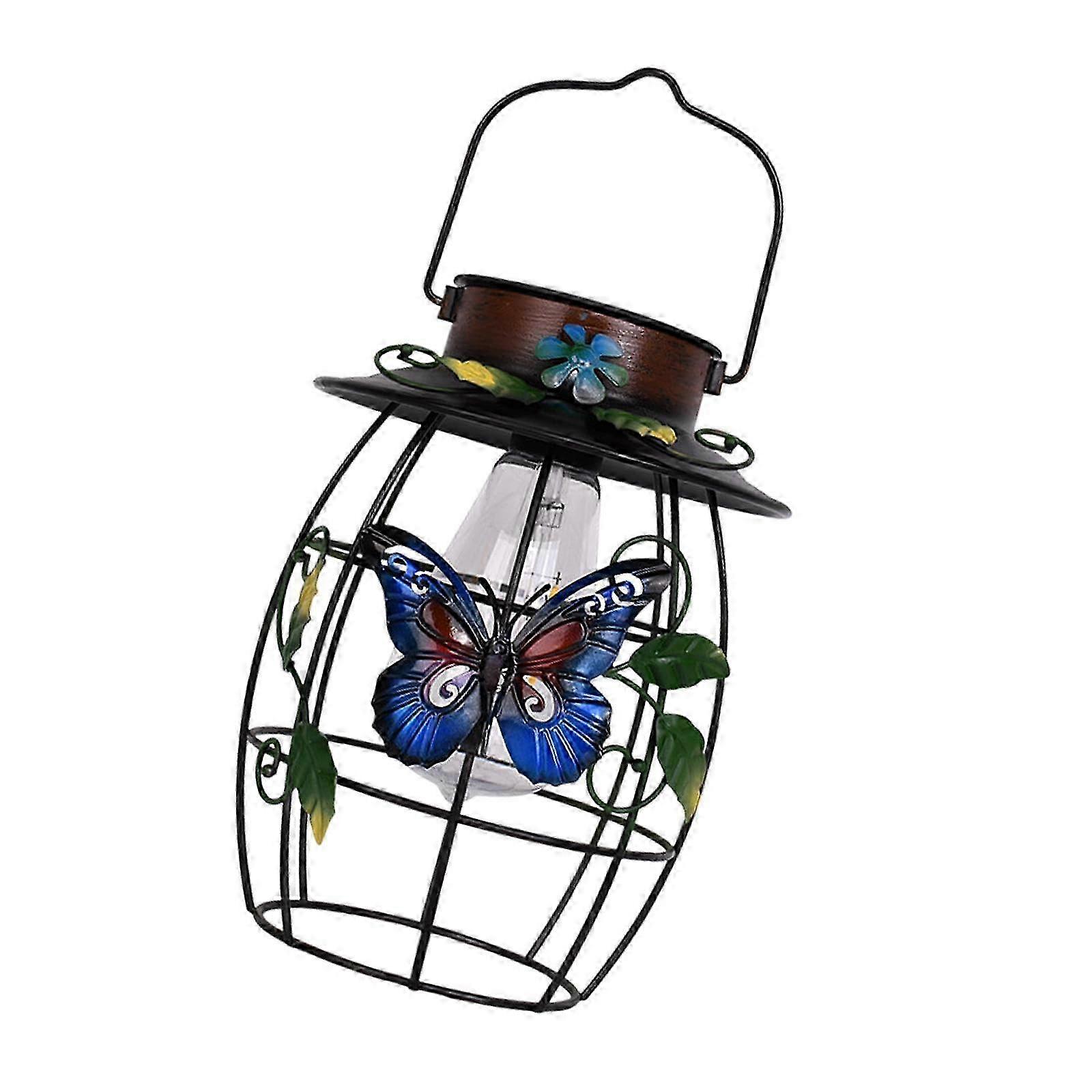 Weatherproof Butterfly Solar Hanging Light
