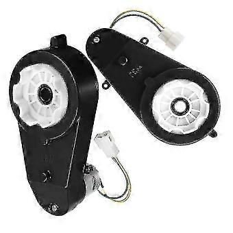 High Speed 2Pcs 24V 40000RPM Motor Gearbox, Compatible with Kids Ride on Car Motorcycles