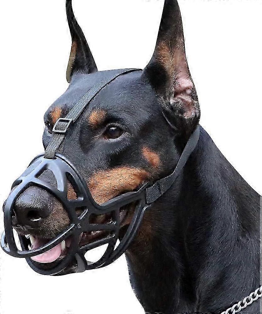 Adjustable Breathable Rubber Muzzle