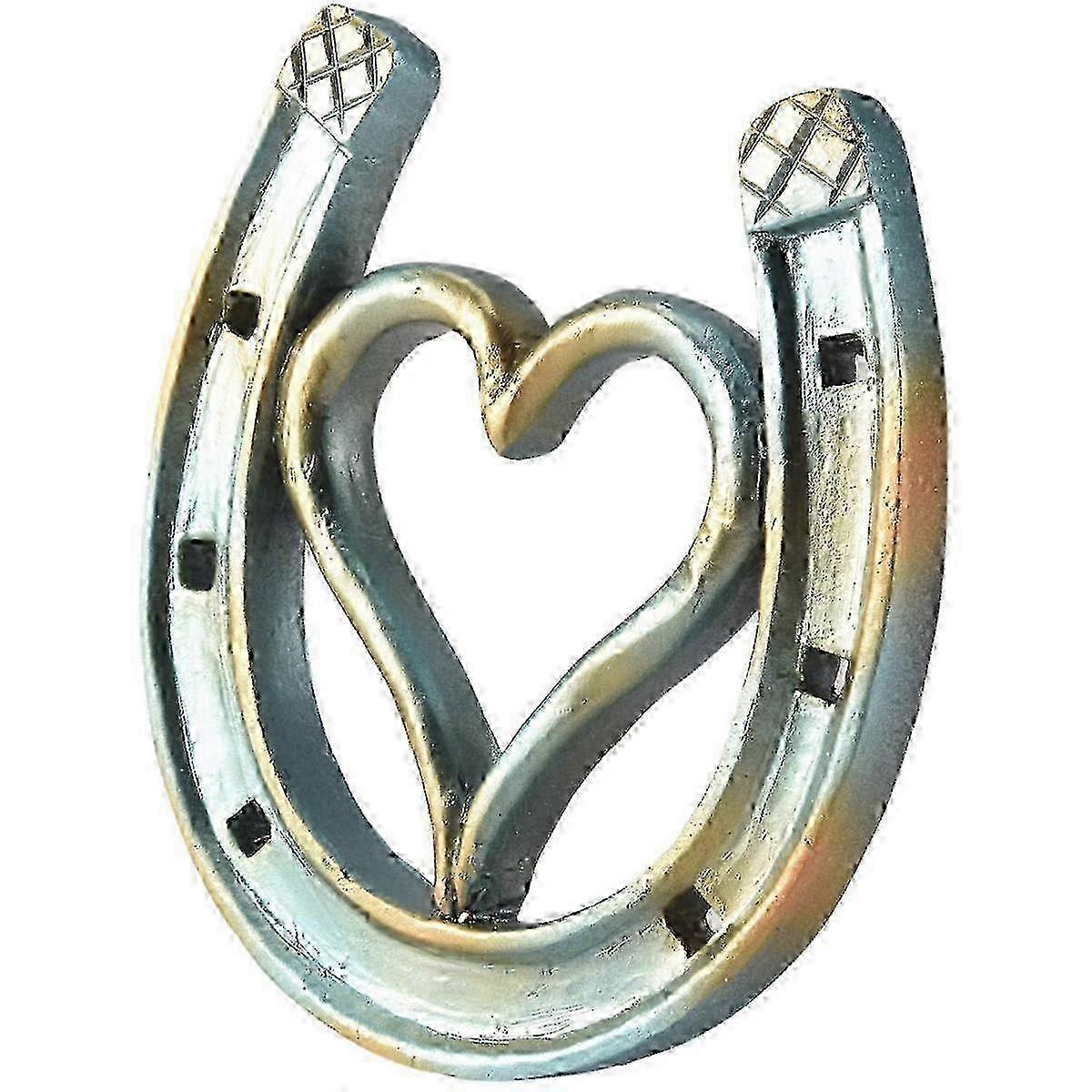 Handmade Cast Horseshoe Wall Decor