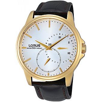 Lorus Man Classic Quartz Men's Analog Watch with Cowskin Bracelet RP660BX9