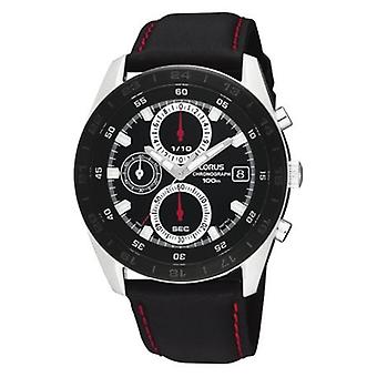 Lorus Watches Quartz Analog Men's Watch with Cowhide Bracelet RM309BX