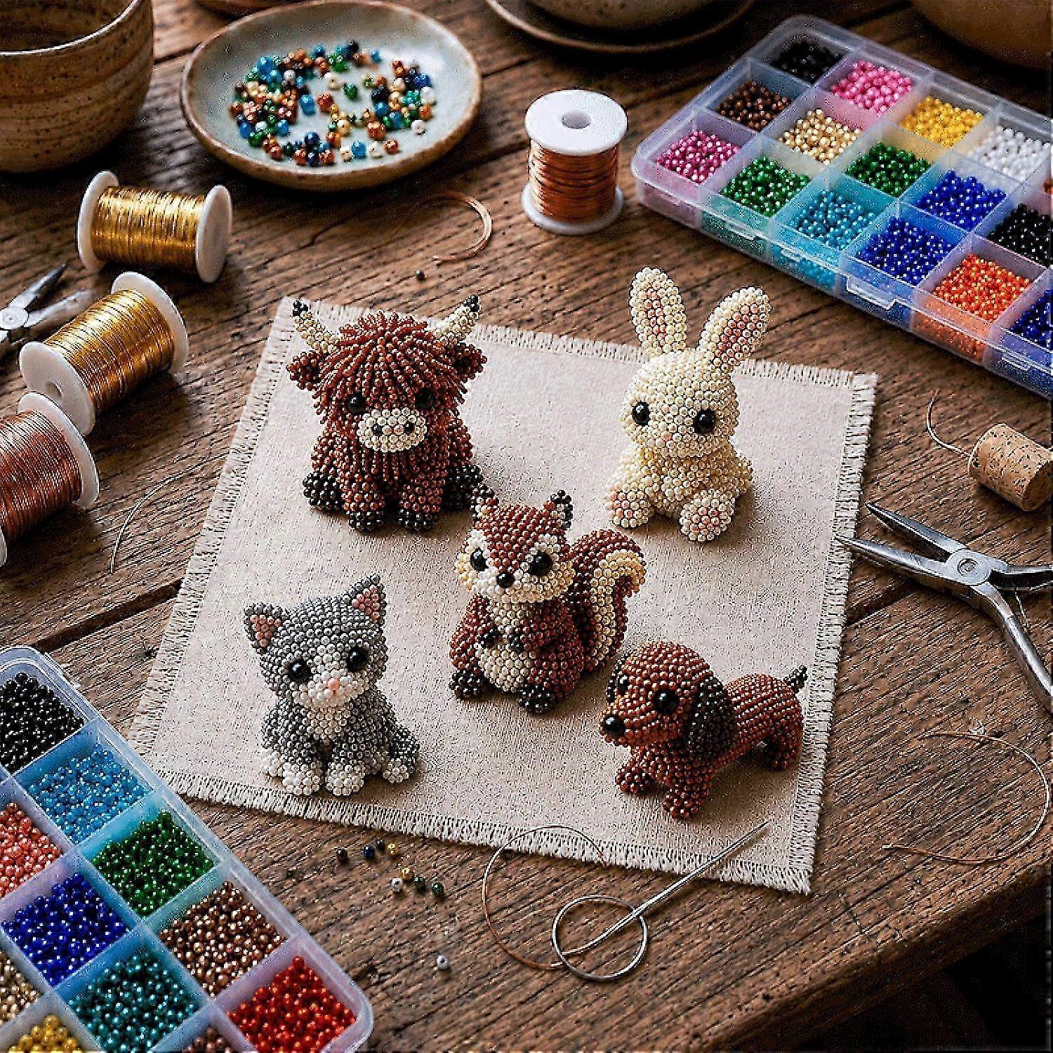 3D Beaded Animal Craft Kit