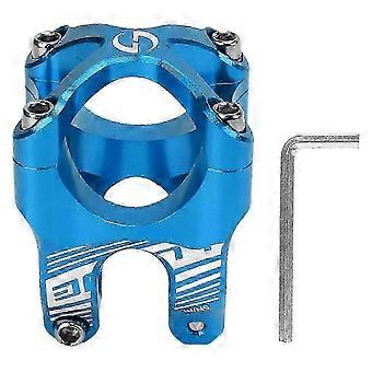 Bike Stem 35mm Lightweight High Strength CNC Aluminum Alloy Handlebar Short Stem for Road Mountain Bikes Blue YMQX) prominent