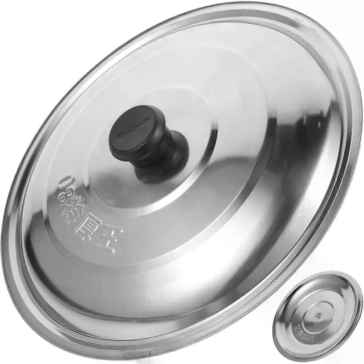 Steel Pan Cover round Pot Lid Multi Function Home