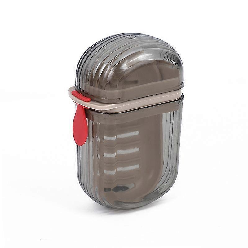 Snap-Seal Double-Drain Portable Soap Box