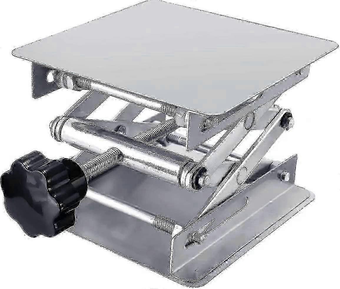 Adjustable Laboratory Lifting Table Stainless Steel Platcompatible withm Stand compatible with Lab Work-Good