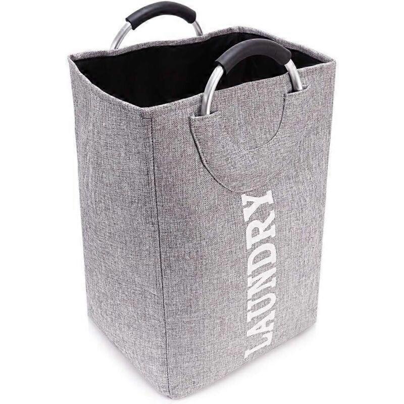 Laundry basket with handle, large capacity, foldable