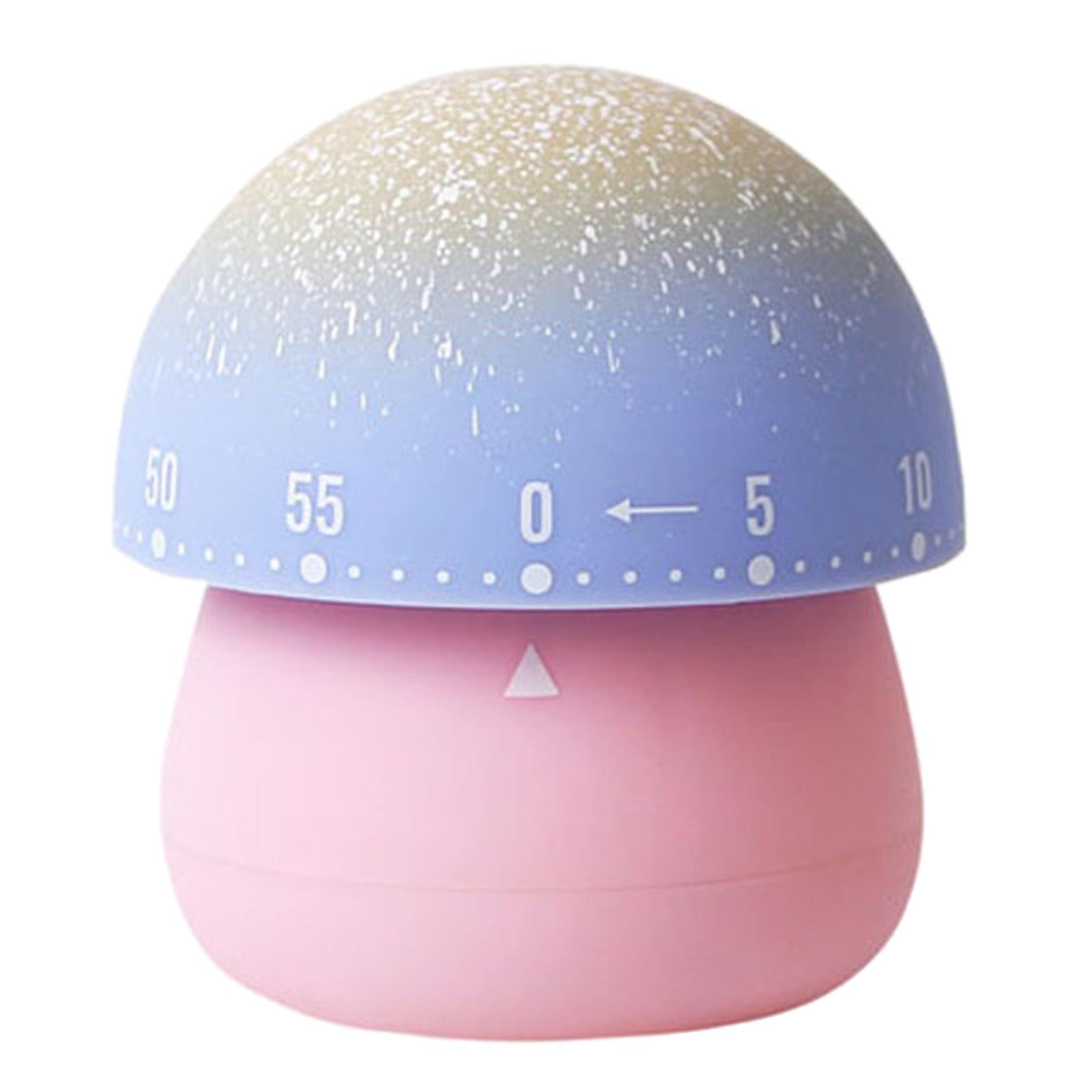 Cute Mushroom Timer for Time Management Mechanical Kitchen Countdown Timer