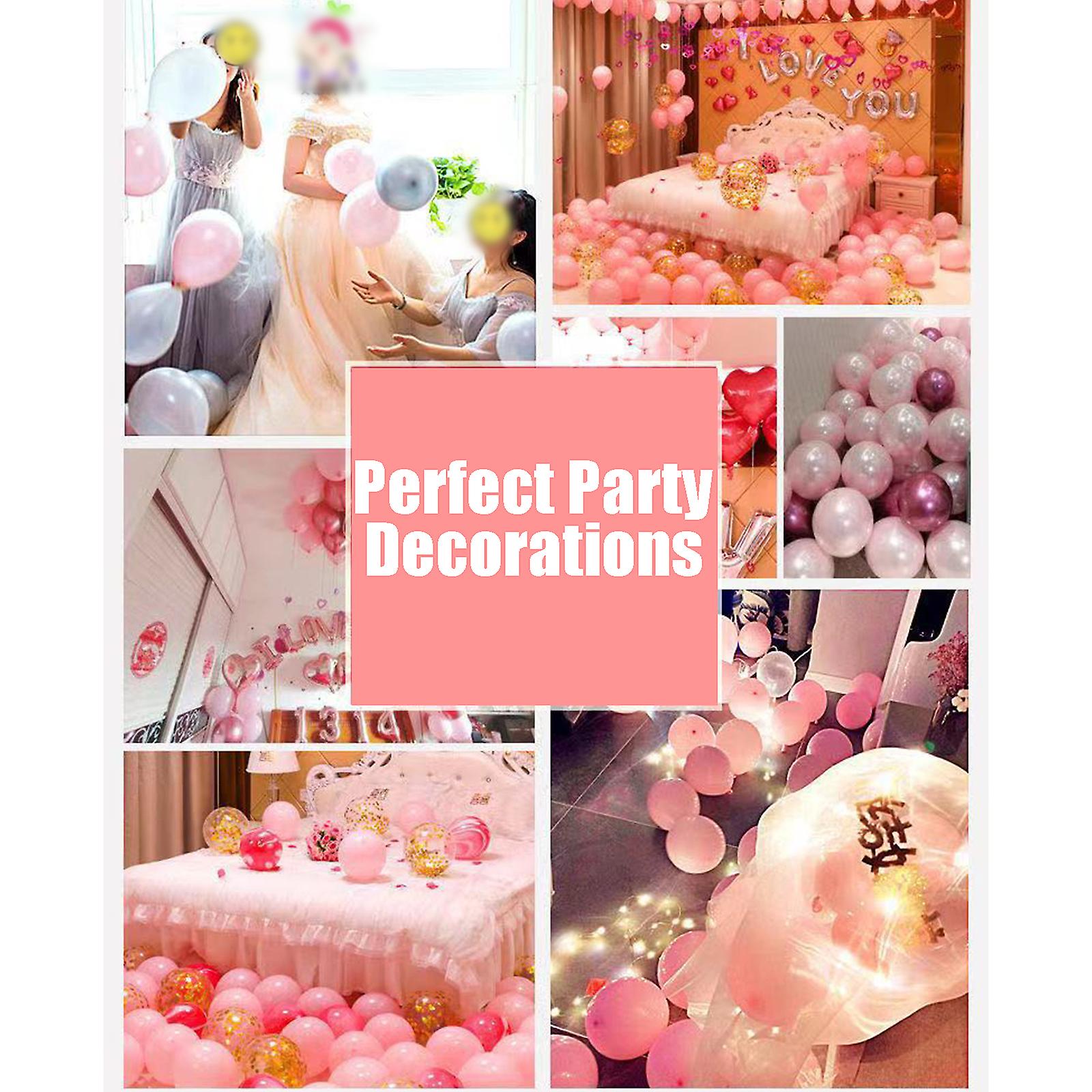 Pannu Design Latex Balloons – 20 Pack, Plain Assorted Colors, Helium Quality, Birthday & Wedding Party Decor