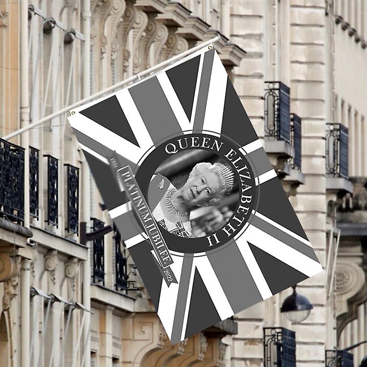 エリザベス女王2世の哀悼の旗