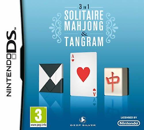 Solitaire Mahjong Tangram 3-in-1 (Nintendo DS) - PAL - New & Sealed