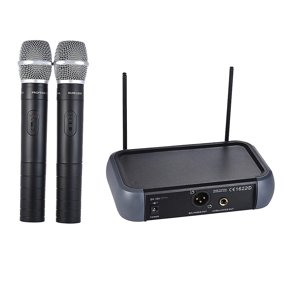 Dual Channel Vhf Wireless Handheld Microphone System