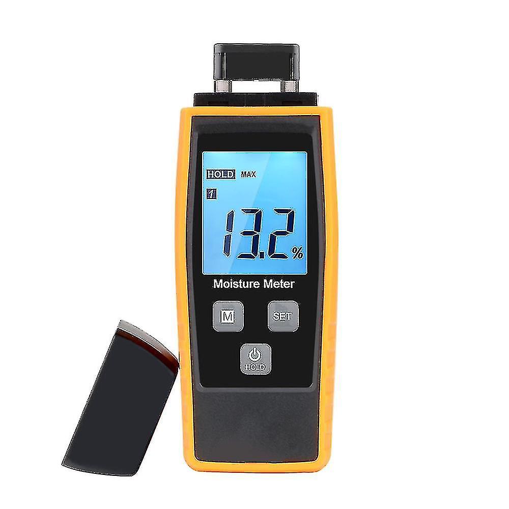 Betterlifefg-digital Moisture Meter Wood Moisture Tester 2 Pin Portable Wood Moisture Meter With Backlit Lcd Display Moisture Detector For Various Mat