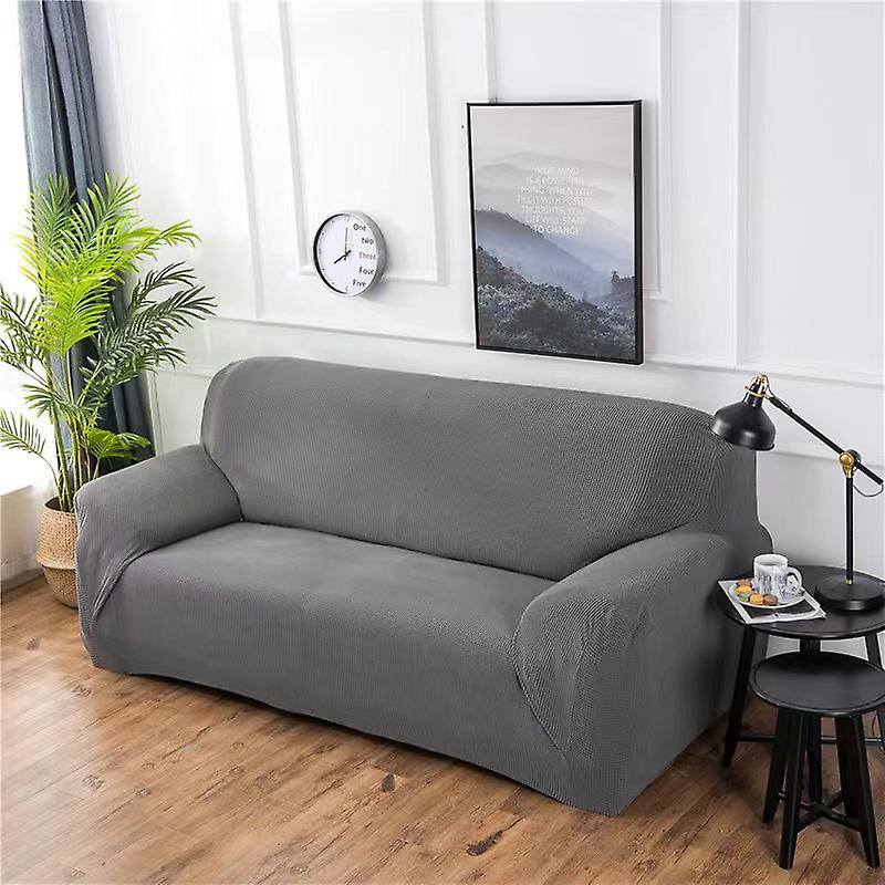 1-4 Person Plush Anti-skid Sofa Cover Elastic All Inclusive Sofa Cover A03