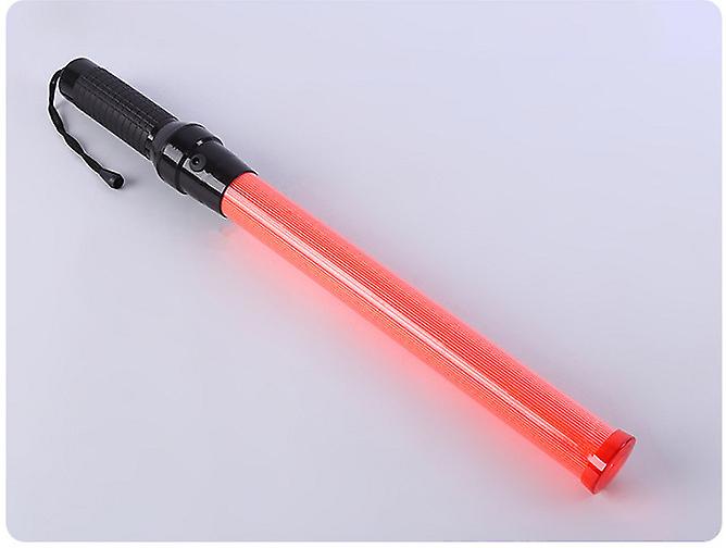 Warning bucket triangle light Road safety 3 control modes Red LED Baton with alarm function, Length: 54cm Amber Flashing Magnetic Emergency Warning B