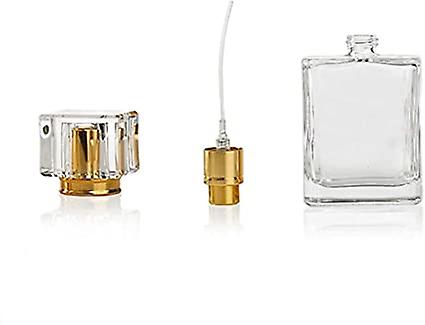 1 transparent refillable spray bottle 50 ml