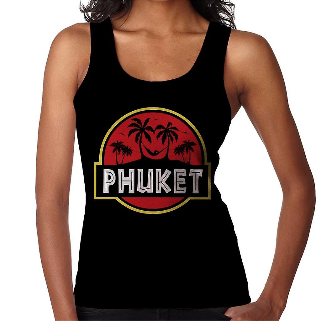 Phuket Jurassic Park Logo kvinners Vest